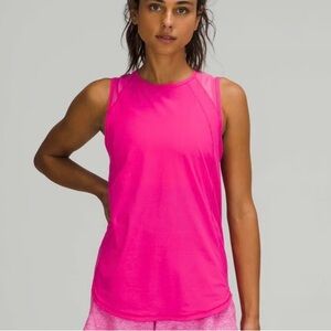 Lululemon sculpt tank pink 6